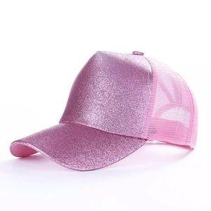 Sparkle high ponytail trucker hats 🧢😍